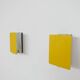 Appliques murales originales jaunes du milieu du siècle de Charlotte Perriand (3 disponibles)