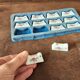 Set of 12 porcelain knife rests