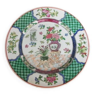 Plate chinese porcelain canton + Mark
