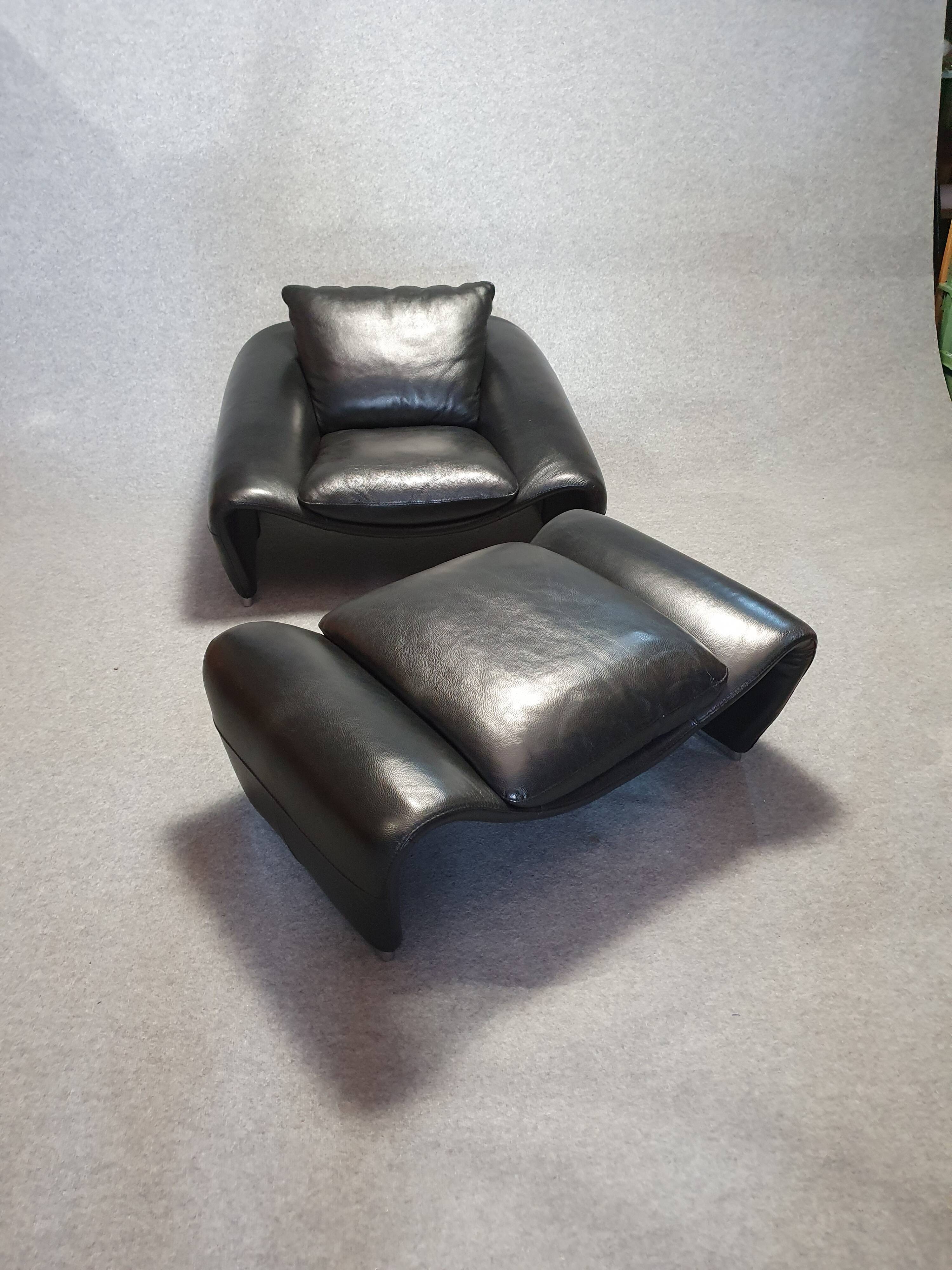 Chateau d'ax seagull lounge chair  incl. hocker