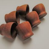 1960s Danish set of 6 eggcups