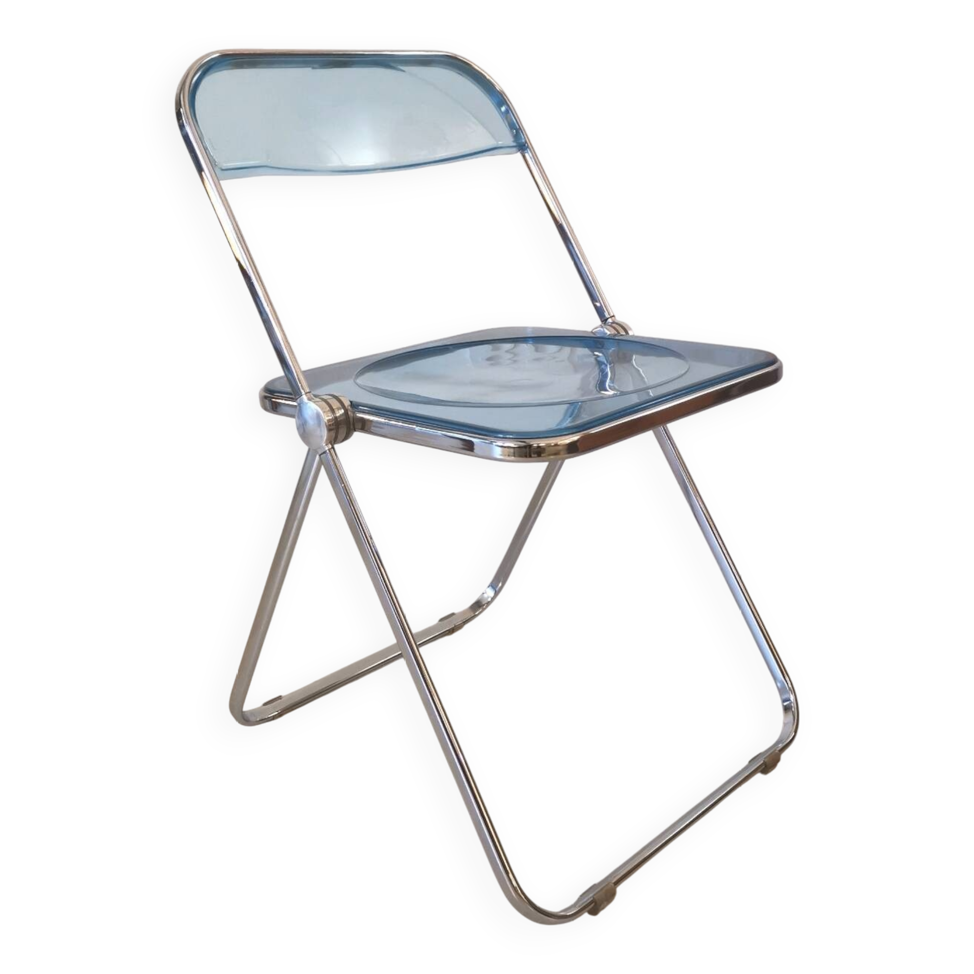 Plia chair, design Giancarlo Piretti, Anonima Castelli