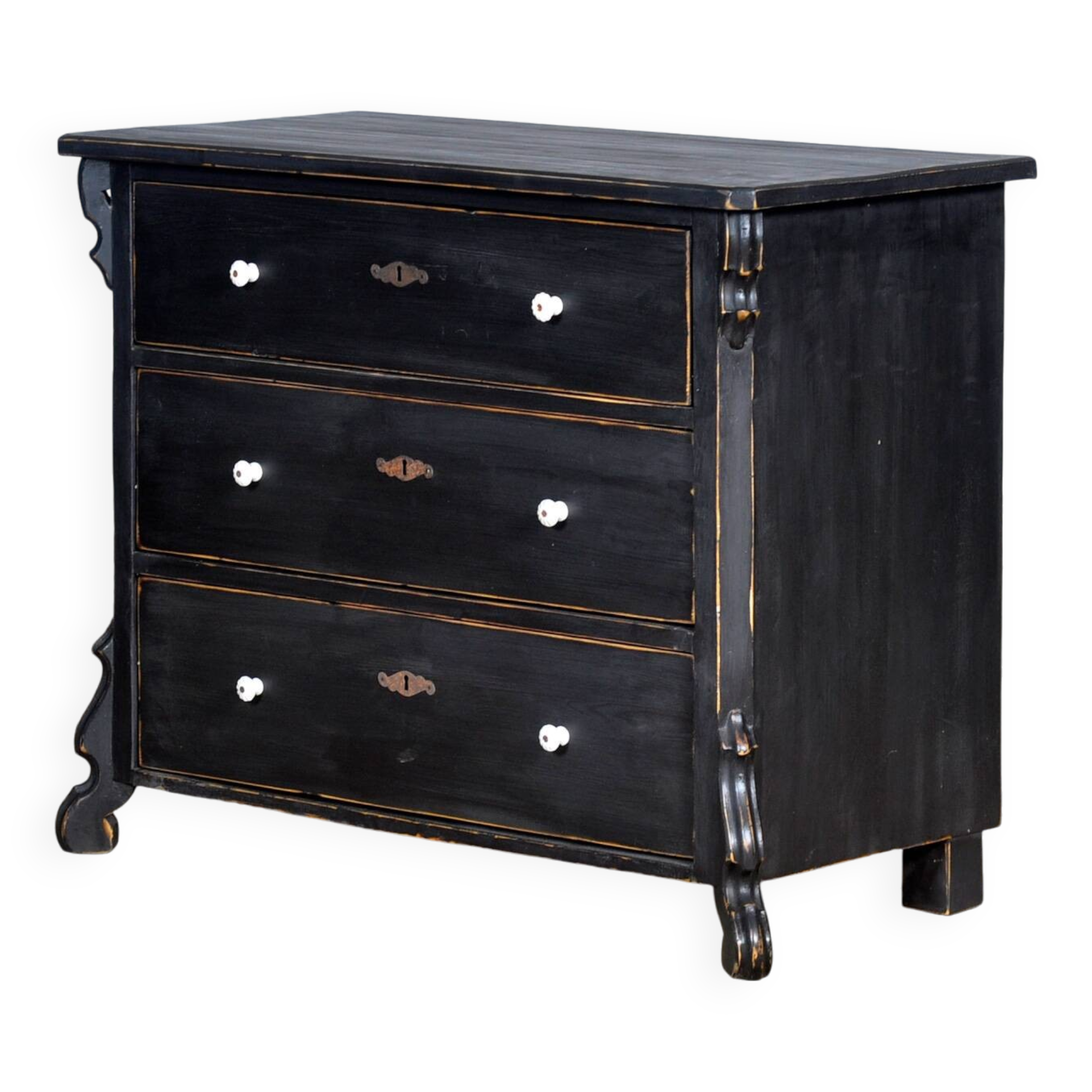 Oak and pine Chest of drawers, 1910s