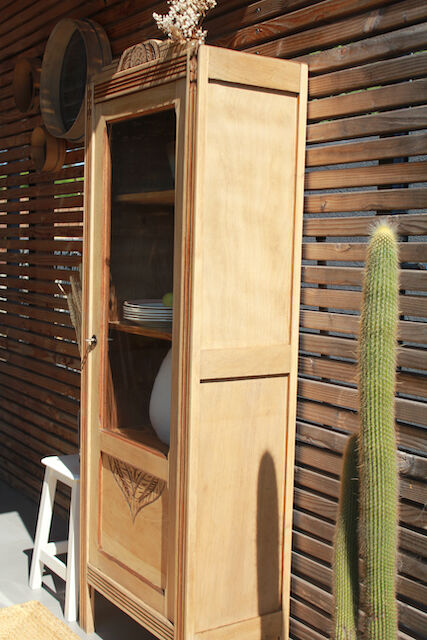 Art Deco oak hosiery