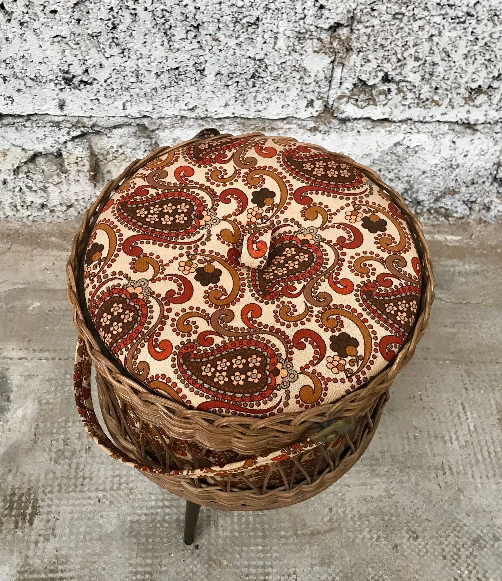 Old sewing basket