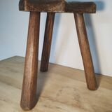 Brutalist tripod stool