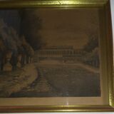 Chaludon engraving xixth 'garden development project'