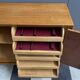 wood sideboard 2doors and drawers inside 1970s