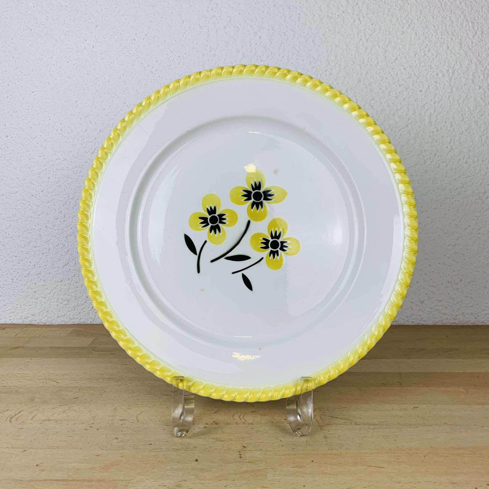 Plats et soupière en céramique vintage