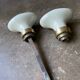 pair of antique porcelain handles