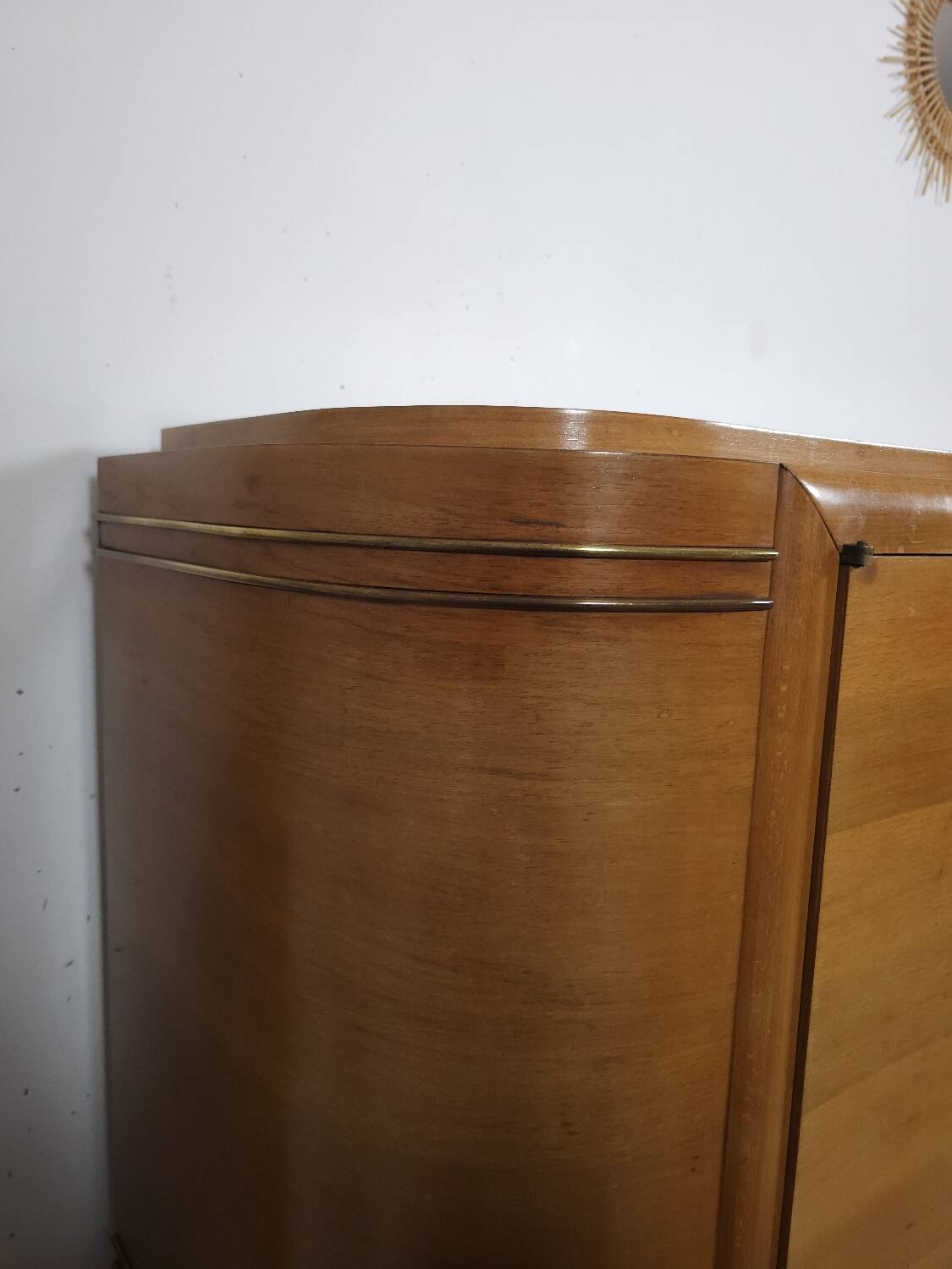 Art Deco Enfilade in walnut – Chic Modernist Style 1950