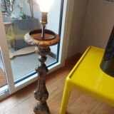 Pied de lampe en laiton
