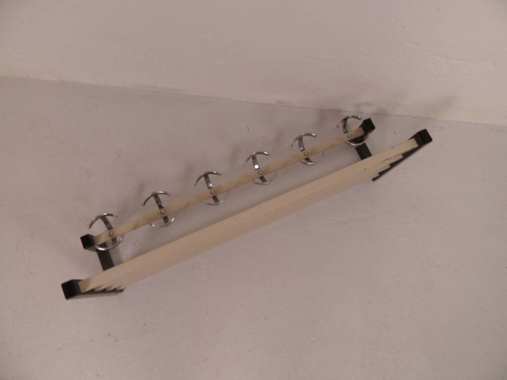 Vintage metal coat rack 1960's