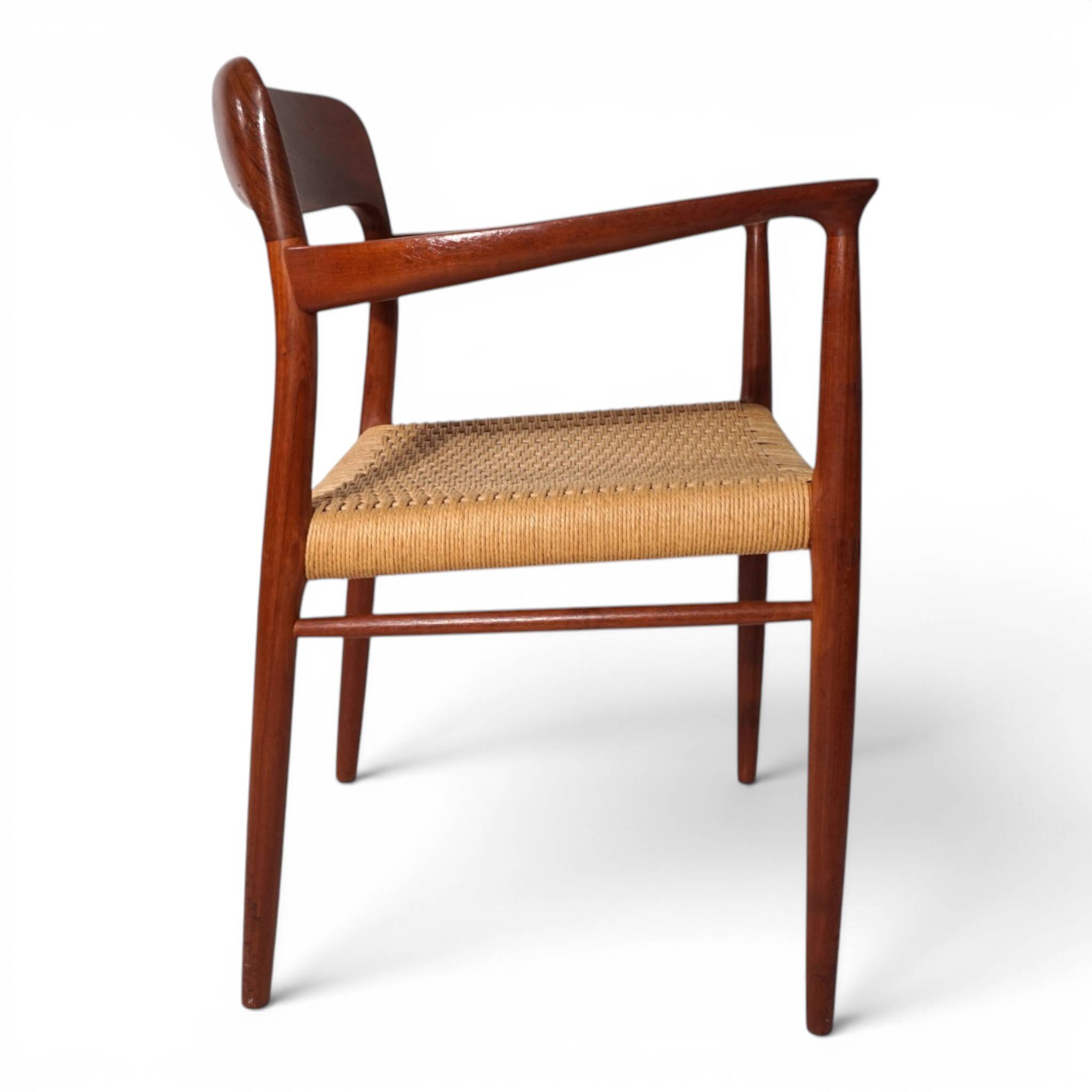 Møller Model 56 Teak Chair by Niels Otto Møller for J.L. Møllers, 1956