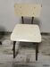 Vintage school desk and chair set, from Spain