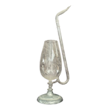 Glass with alcohol pipe