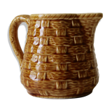 Carafe in barbotine Digoin Sarreguemines