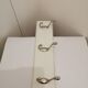 Wall coat rack wood and metal