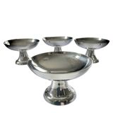 Guy Degrenne stainless steel ice cream bowls 18/10