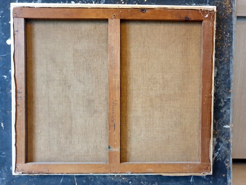 Fernand Laval (1886/95-1966) - Oil on canvas - "Rue de village" - Signed lower left 1951