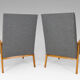 Pair of Scandinavian armchairs, Mid-Century