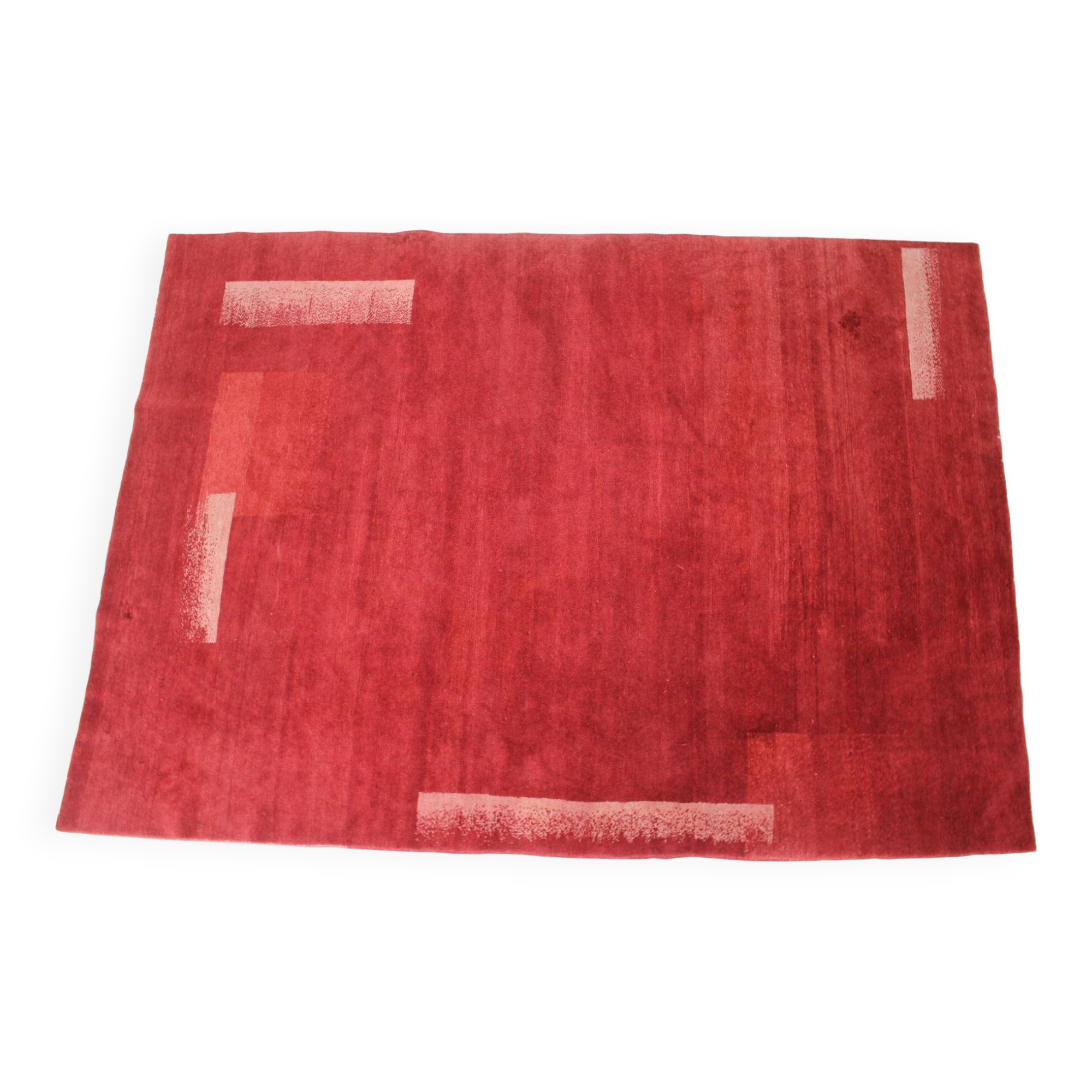 Abstract Design Modernist Midcentury Carpet/Rug, 1970s