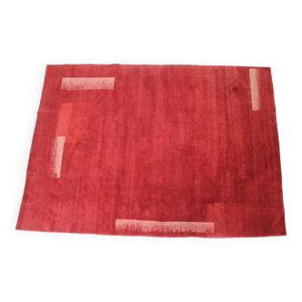 Tapis/Carpet design abstrait moderniste du milieu du siècle, années 1970