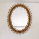Miroir rotin italien Albini