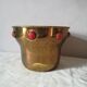 Cache pot doré