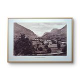 The Ossau Valley, Pyrénées-Atlantiques, photographic plate printed in 1937