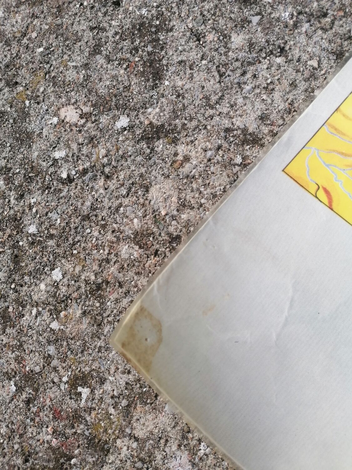 Old MDI map France geology and relief J.Bertin.