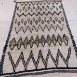 Handcrafted Moroccan Berber Rug 186 X 118 CM