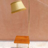Lampadaire porte-revues vintage