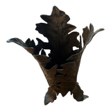 Elegant bronze umbrella door by the famous Italian designer Gabriella Crespi