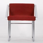 Czech tubular steel ladies armchair, 1960