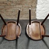 Paire de chaises Baumann modèle Mondor