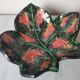 Vintage glazed ceramic trinket bowl