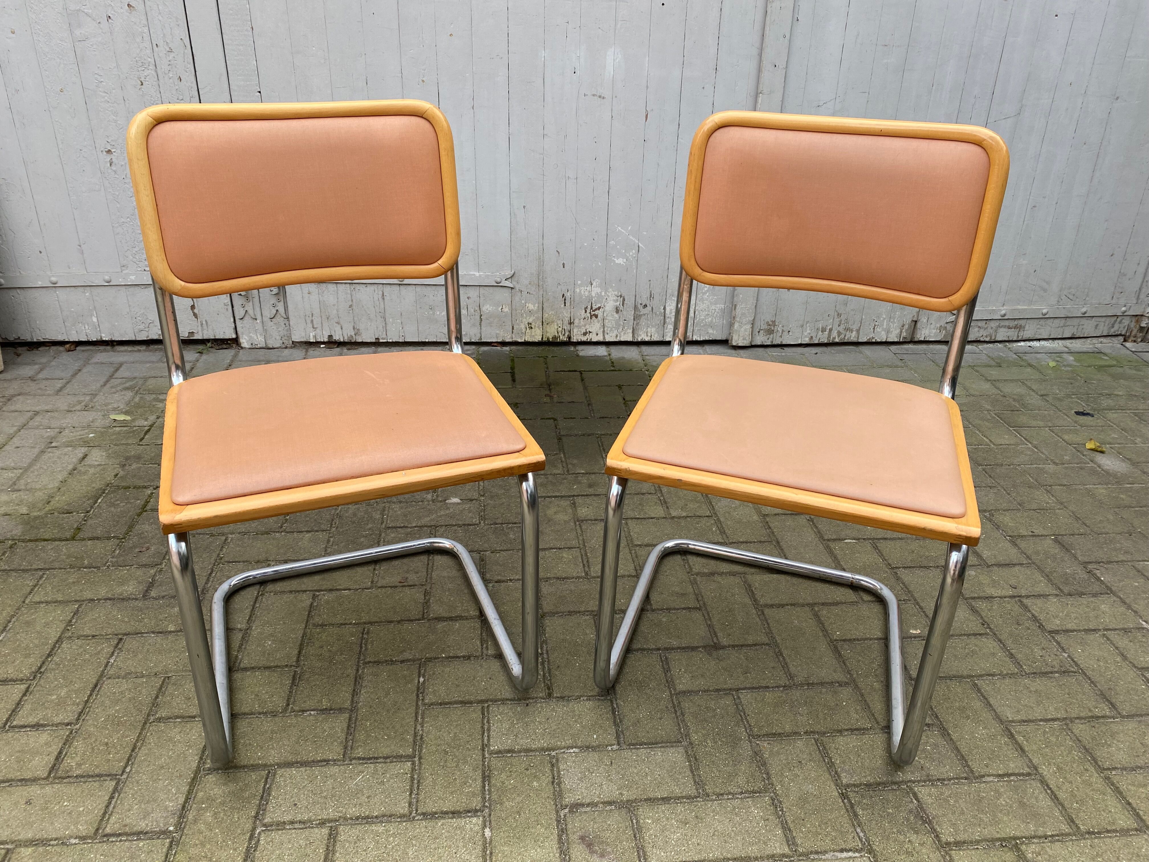 Paire de chaises de Marcel Breuer 1960