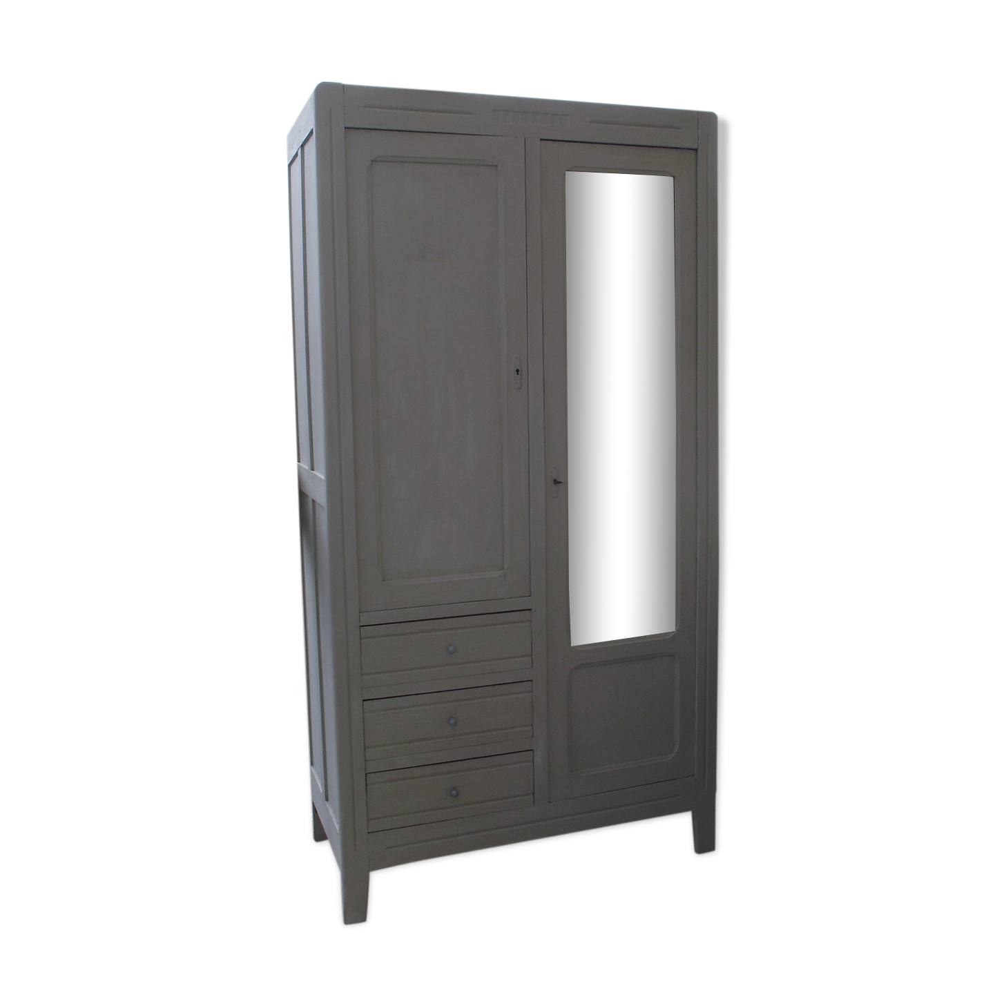 Painted Parisian wardrobe