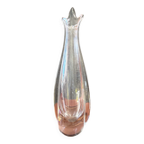 Large sculptural crystal vase from Sèvres, France, 1970s, 51 cm