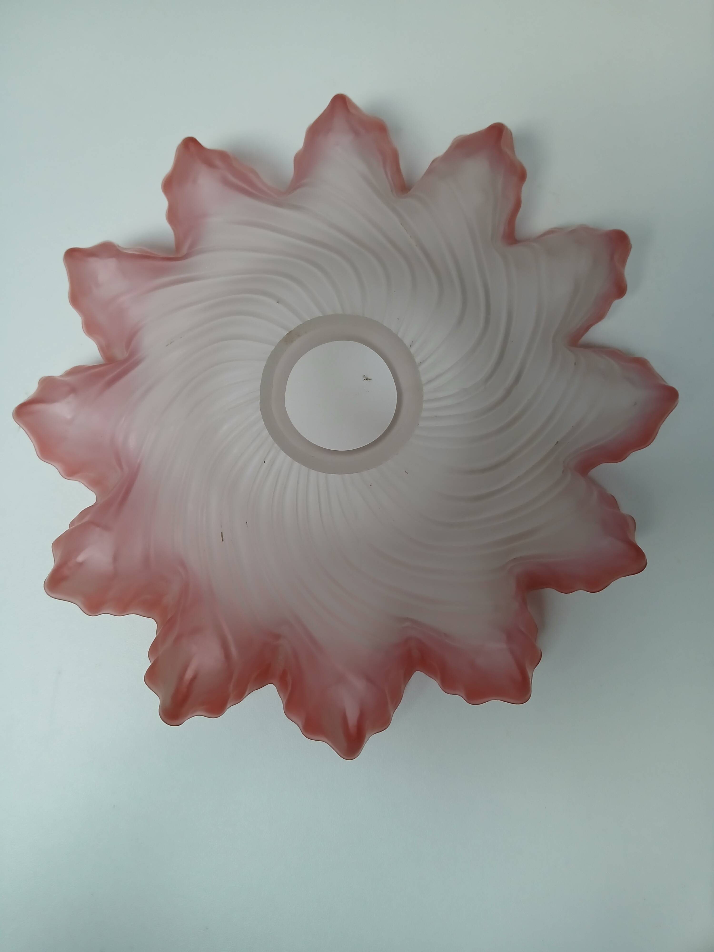 Vintage glass lampshade