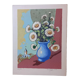 Original lithograph by Madeleine Luka (1894-1989), "Bouquet of Flowers", 1965