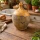 Old Provençal glazed terracotta jug – 19th century – authentic patina