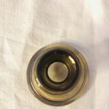 smoked glass candle holders