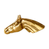 Brass horse letter clip