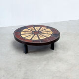 Rare Roger Capron ceramic coffee table