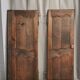 Paire de portes d'armoire ancienne XlXème