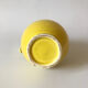 Vintage yellow ceramic decanter
