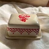 Red Checkerboard Butter Butter Counter Family