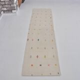 Oushak Vintage Turkish Kilim Rug sku 3793